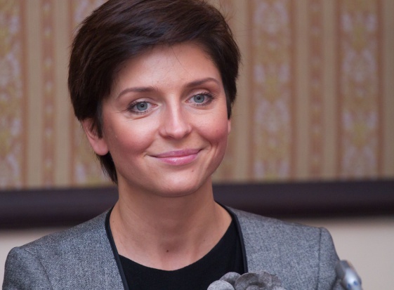 Joanna Mucha, rzeczniczka PO: ustawa prezydenta Dudy ws. emerytur jest tylko i wyłącznie "zagrywką polityczną". Fot. MSZ, Flickr.com (CC BY-ND 2.0) Kontrofensywa PO: projekt prezydenta ws. emerytur to "hucpa polityczna"