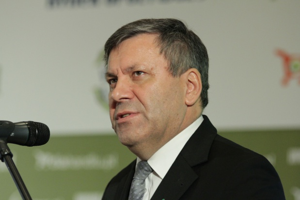 Lider PSL w mówił o roli seniorów w spoeczeństwie. Zadeklarował, że jego partia będzie zabiegała o podwyższenie najniższej emerytury. Fot. Michał Oleksy, PTWP Piechociński: będziemy zabiegać o zwiększenie najniższych emerytur