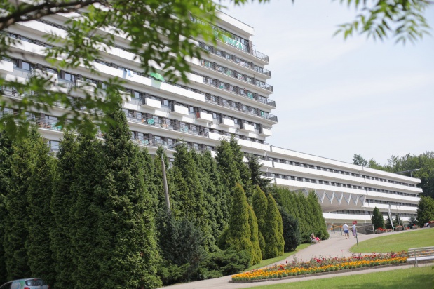 Zakład Przyrodoleczniczy Uzdrowiska Ustroń to jeden z bardziej rozpoznawalnych obiektów w tym mieście. Fot. Andrzej Wawok, PTWP Ustroń chce mieć własne logo