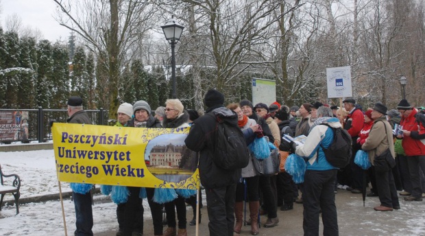Na zdj. III Ogólnopolska Zimowa Senioriada na Podhalu, Pszczyński Uniwersytet Trzeciego Wieku Uniwersytety Trzeciego Wieku: blisko 100 tys. osób ucieka przed bezczynną starością