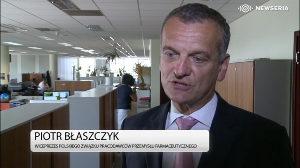 Na zdj. Piotr Błaszczyk, wiceprezes Polskiego Związku Pracodawców Przemysłu Farmaceutycznego Popyt na leki dla seniorów zwiększy projekt 75+