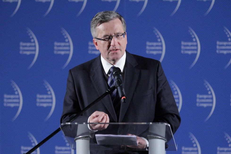 Na zdj. Prezydent RP Bronisław Komorowski Fot. PTWP Michał Oleksy Ustawa o leczeniu transgranicznym z podpisem prezydenta