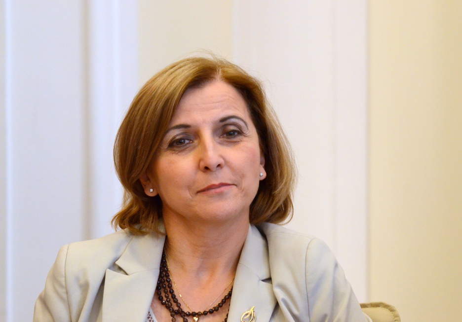 Na zdj. Zuzanna Grabusińska, z-ca dyrektora Departamentu Polityki Senioralnej w Ministerstwie Pracy i Polityki Społecznej Grabusińska: zachęcamy młodych, aby wybierali profesje deficytowe