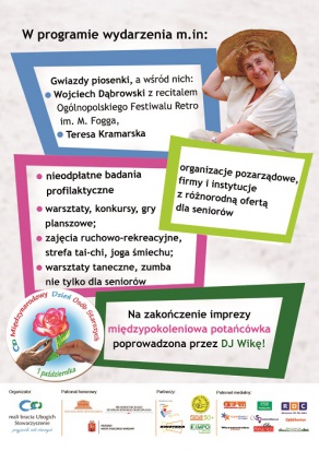 Impreza plenerowa w Ogrodzie Saskim na finał Warszawskiego Tygodnia Seniora