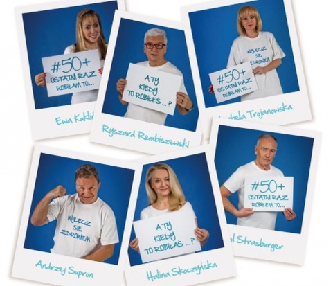 Kampania społeczna Wylecz się zdrowiem. Fot. Ogólnopolskie Centrum Medyczne Ogólnopolskie Centrum Medyczne uruchamia kampanię dot. profilaktyki zdrowotnej 50+