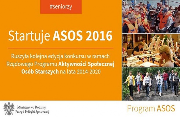 Celem programu ASOS jest poprawa jakości i poziomu życia osób starszych oraz zagospodarowanie ich potencjału. Fot. MRPiPS Resort pracy: rusza konkurs w ramach programu ASOS - do wzięcia 40 mln zł