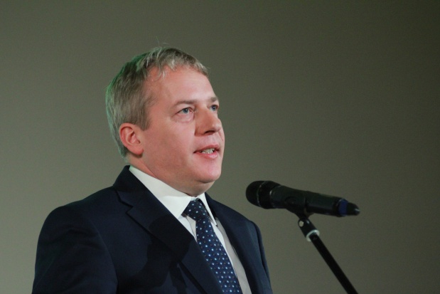 Na zdj. Wojciech Saługa, marszałek województwa śląskiego Marszałek woj. śląskiego: samorządy same nie udźwigną polityki senioralnej