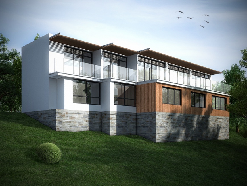 Rewitalizacja kompleksu Kozubnik-Porąbka. Wiz. Susuł & Strama Architekci Trwa rewitalizacja luksusowego ośrodka z czasów PRL-u. Co zaoferuje seniorom?