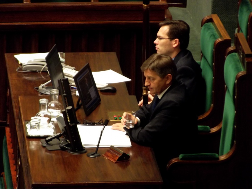 Marszałek Marek Kuchciński wycofał zgodę na Obywatelski Parlament Seniorów. Fot. Piotr Drabik/ Flickr.com (CC BY 2.0) Parlament seniorów to "prywatna, niedemokratyczna inicjatywa". Jest decyzja marszałka