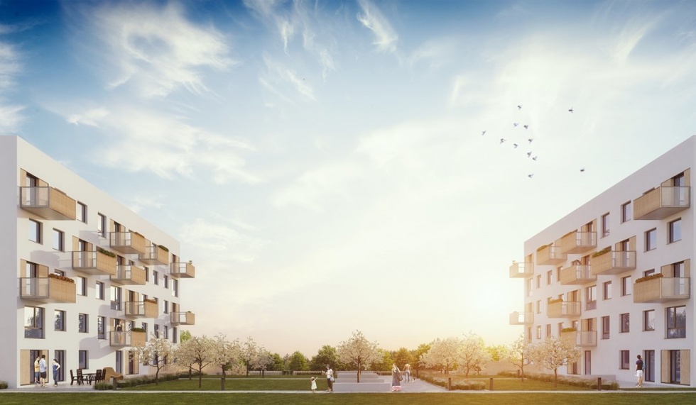 Osiedle Vantage Development na Nowych Żernikach. Wiz. mat. prasowe Osiedle łączące pokolenia z główną nagrodą w międzynarodowym konkursie