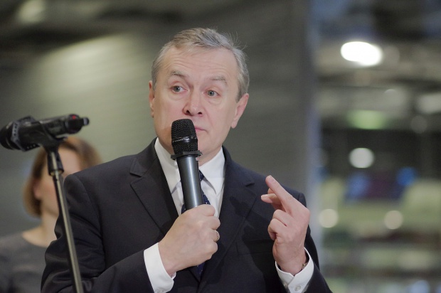 Na zdj. wicepremier, minister kultury i dziedzictwa narodowego, Piotr Gliński. Fot. Piotr Waniorek Gliński o fundacjach i stowarzyszeniach: mamy do czynienia z "oligarchizacją", panuje "grantoza"